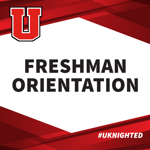 Freshman orientation graphic