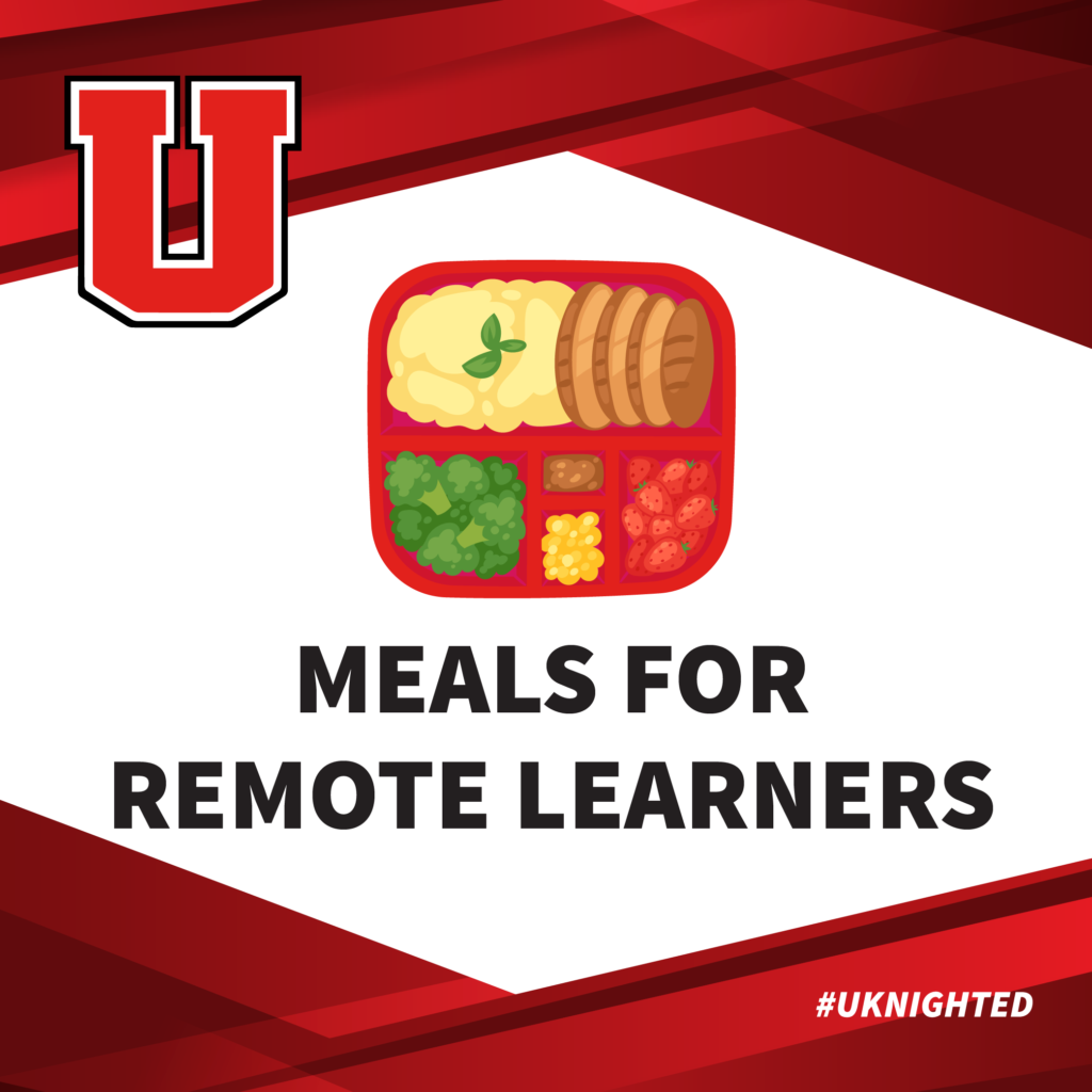 Remote learner meals graphic