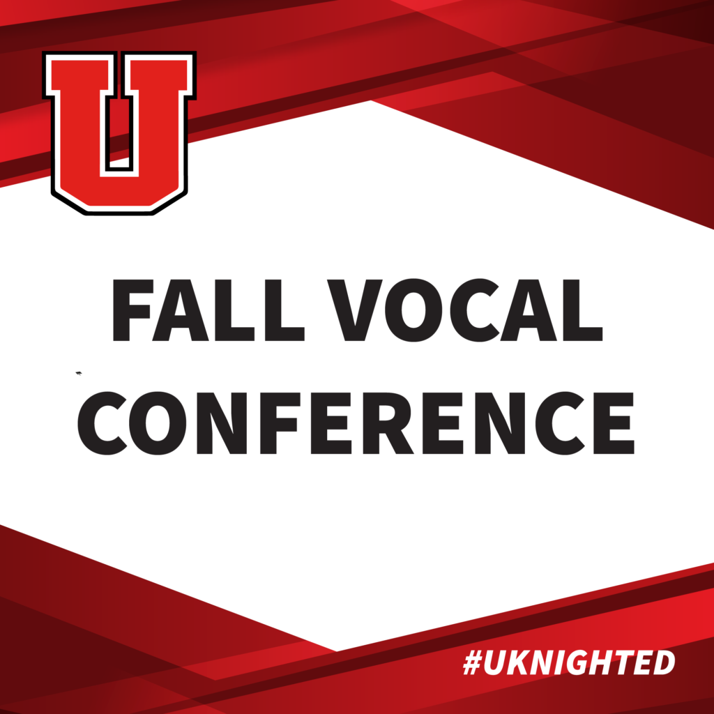 Fall Vocal Conference graphic